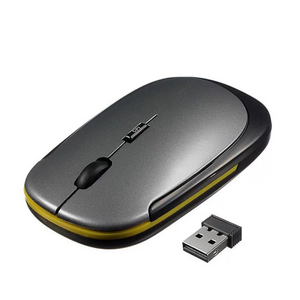 Ultra-thin 3D Mini Wireless Mouse 2.4G optical positioning 4-button mouse 1600DPI for PC laptop gaming tablet