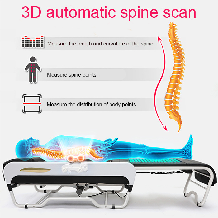 Different Color Thermal Parts Of Jade Physical Therapy Massage Bed With Best Quality