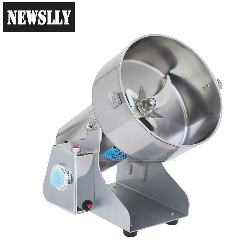 High-speed universal dry grain grinder machine Swing food pulverizer machine Herb grinder