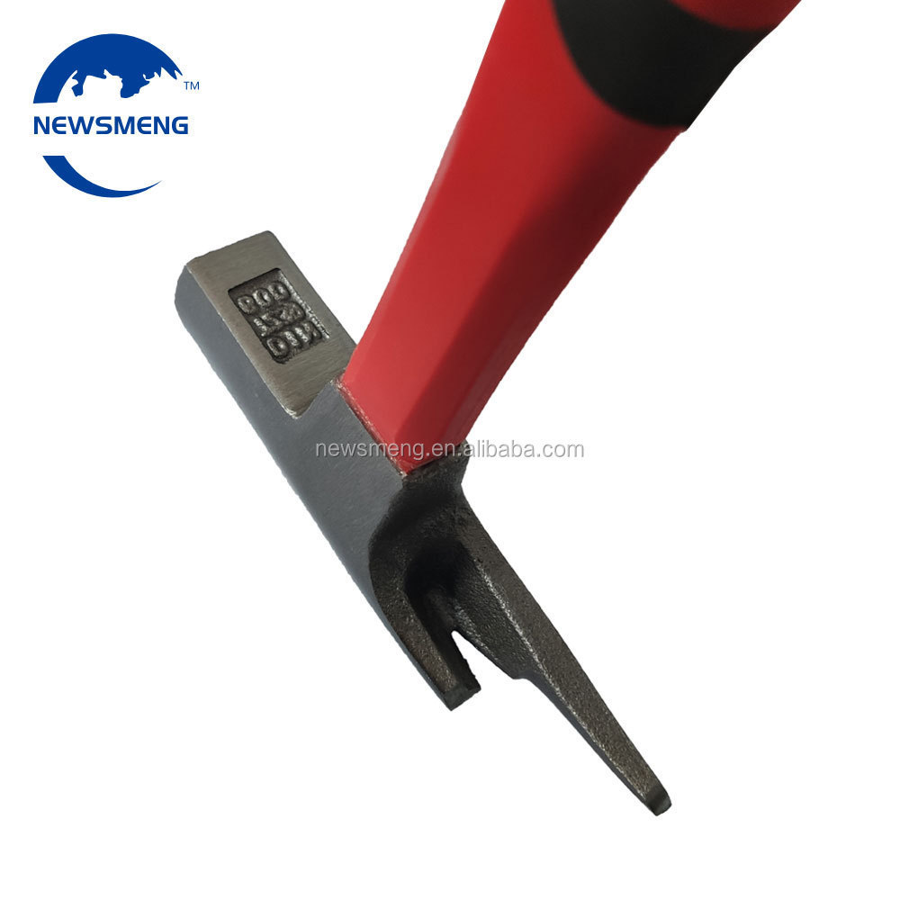 Two Color TPR Handle Soft  Rubber Roofing Hammer