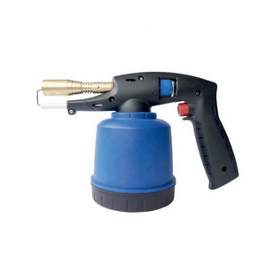 European market hot sale  BBQ Blow cooking Torch Fire Gun Lighters Butane Gas Flame Torches