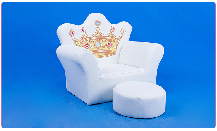 European style good price crown shape comfortable children chairs throne chair princess chairs for kids