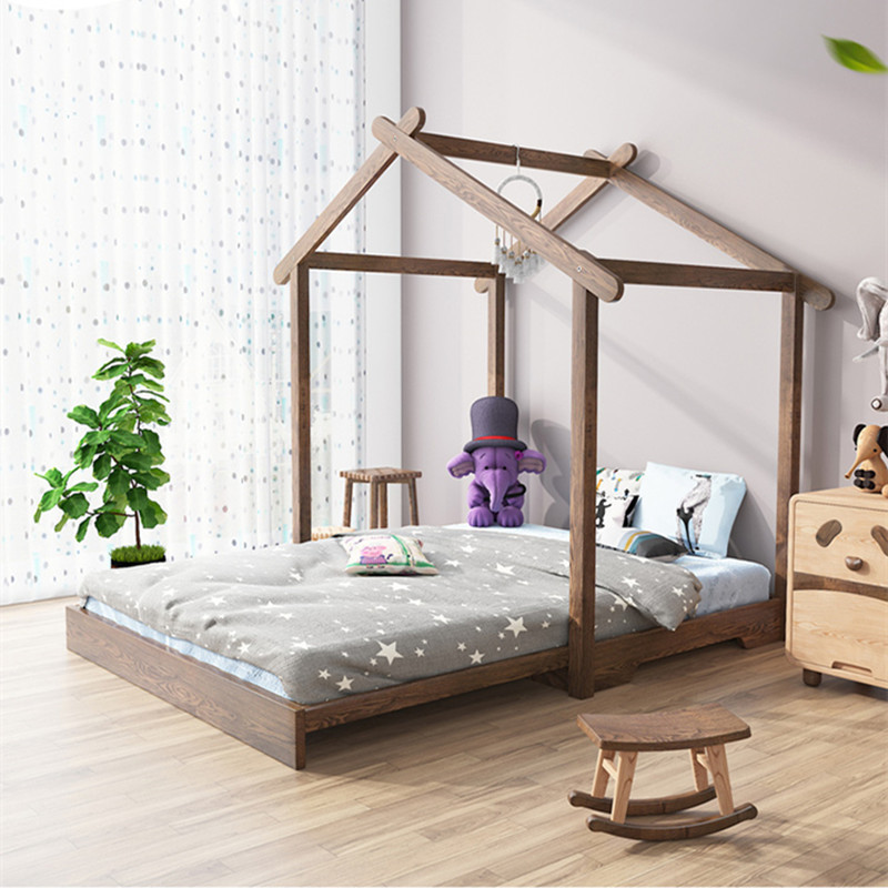 Creative environmental protection children telescopic bed girl princess bed children beds for children's bedroom