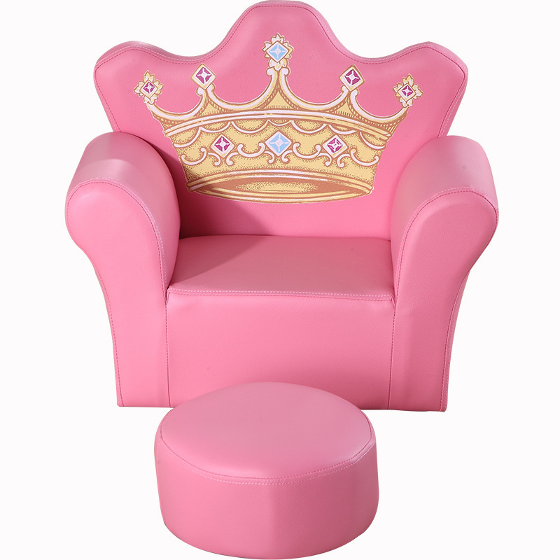 European style good price crown shape comfortable children chairs throne chair princess chairs for kids