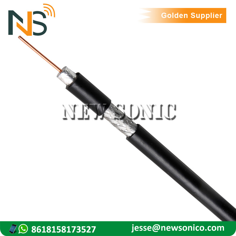 Low Loss High Quality 750HM RG6 Jelly Filled Coaxial Cable RG11 With Jelly Best Price