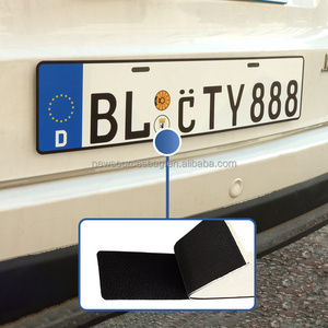 rahmenlose Klett Nummernschildhalter car license plate holder license plate cover license self adhesive car plate frame