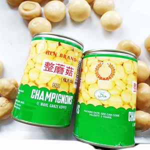 Canned  whole button mushroom brands can 425g