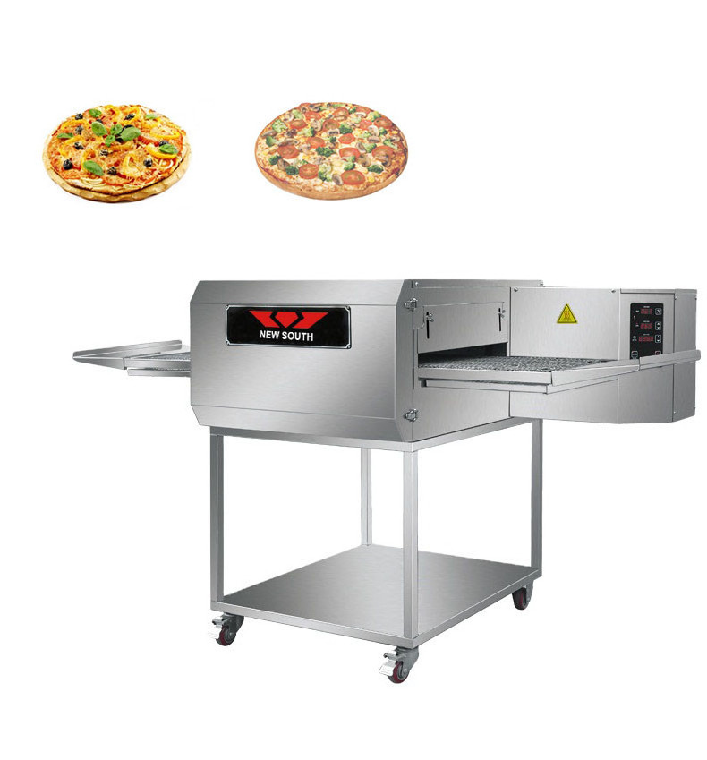 Gas commercial electric stainless steel best pizza ovens sale with tunnel convection oven