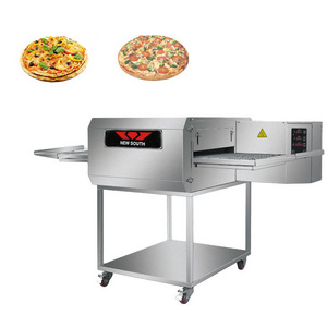 Gas commercial electric stainless steel best pizza ovens sale with tunnel convection oven