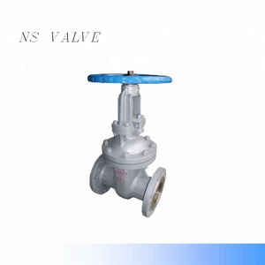 China manufacturer cast steel flanged gate valve