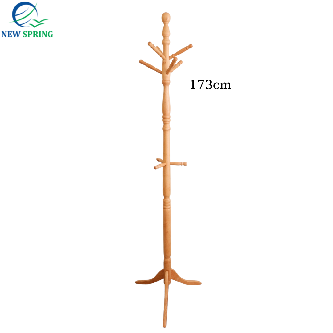 Wooden Hall Tree Clothes Coat Hanging Shelf Shoe Coat Rack Stand with Bench Wholesale Entryway Furniture Industrial Wooden Japan