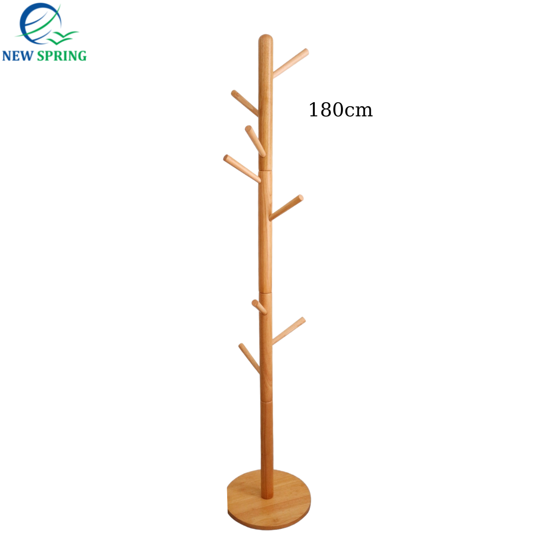 Wooden Hall Tree Clothes Coat Hanging Shelf Shoe Coat Rack Stand with Bench Wholesale Entryway Furniture Industrial Wooden Japan