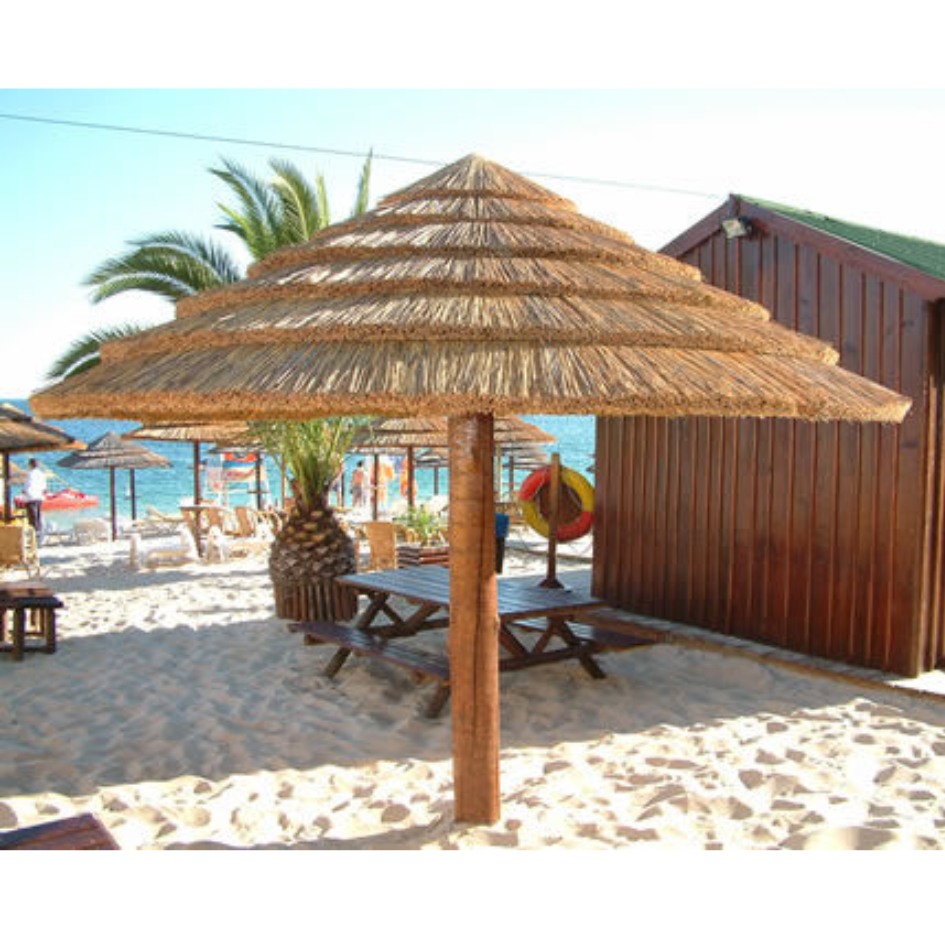 2023 High Quality Outdoor Thatch Umbrella Durable Portable Thatch Umbrella Use For Patio Hotel And More