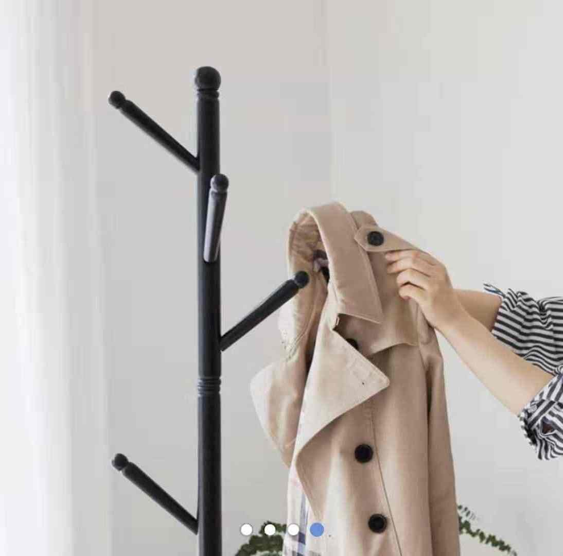 Hot Selling Viet Nam Manufacture Rubber Wooden Clothes Hanger Wooden Coat Stand