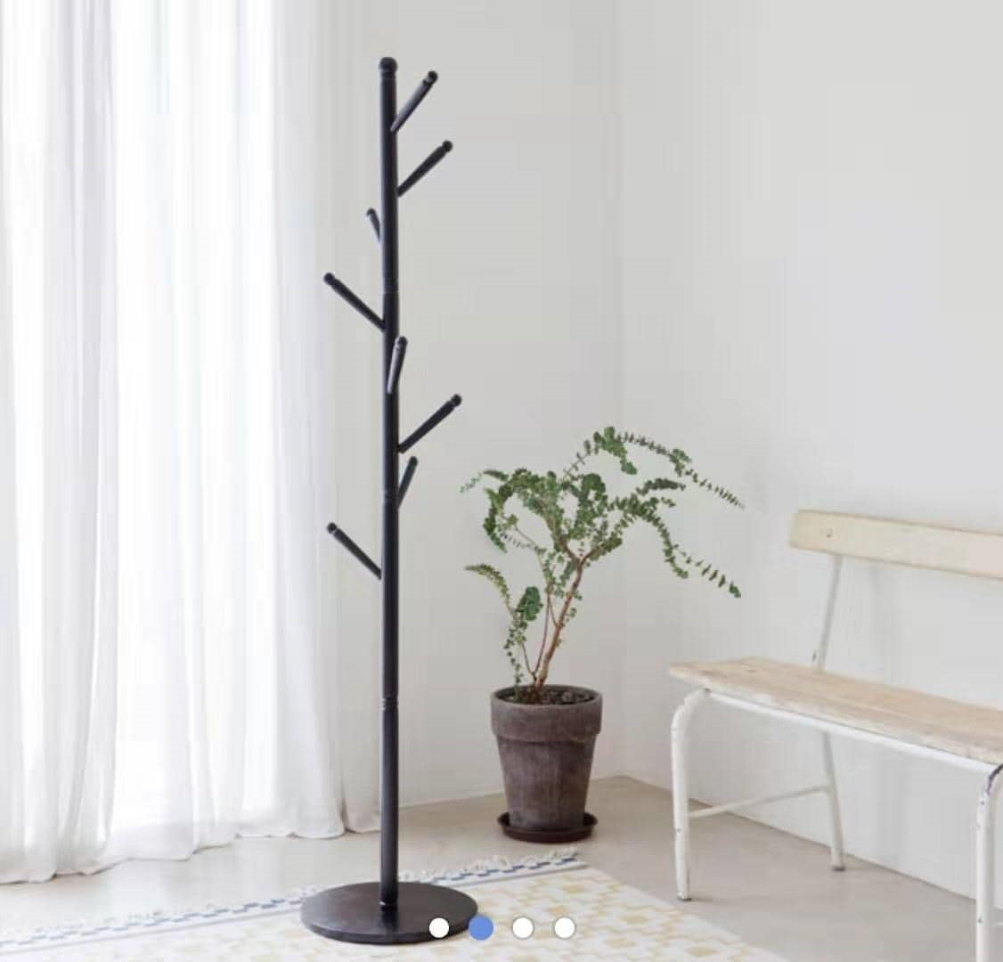 Hot Selling Viet Nam Manufacture Rubber Wooden Clothes Hanger Wooden Coat Stand