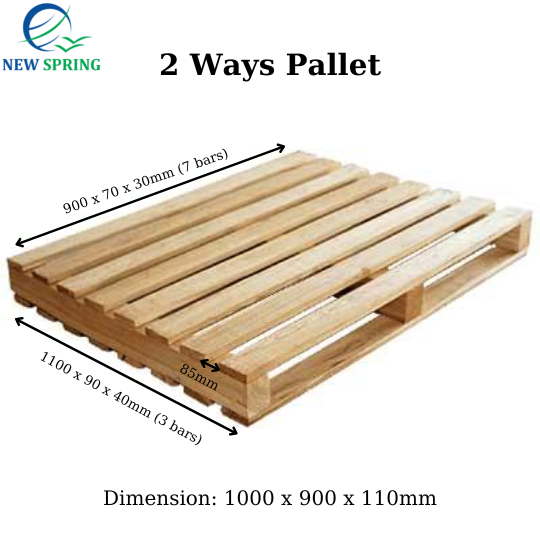 Wood pallet by Pine wood/ Acacia wood/ Rubber wood type wholesale wood pallet cheap price for packing