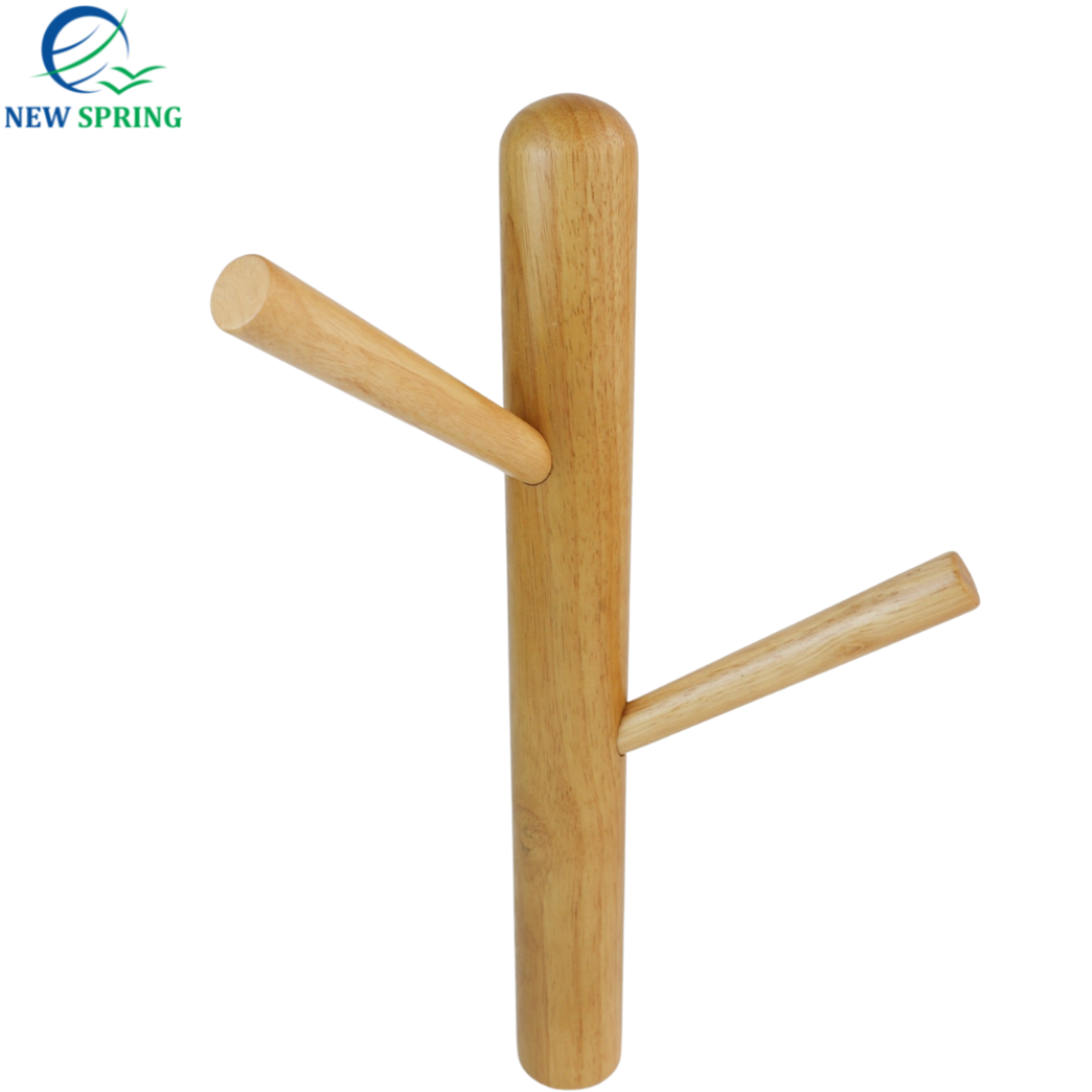 Home Furniture Office Wood Clothes Suit Hanger Stand Suit Valet Rack Stand in Stock REady to Export