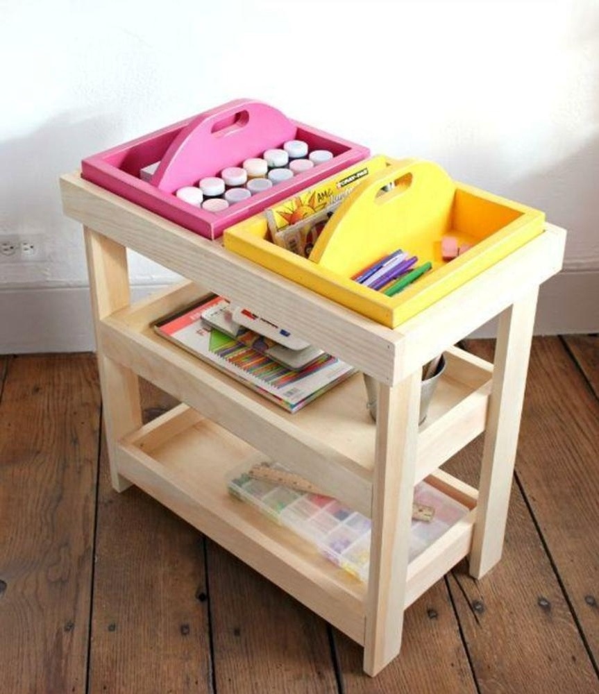 Wood 3 Tier Shelves Shelf Storage Organizer Shelf