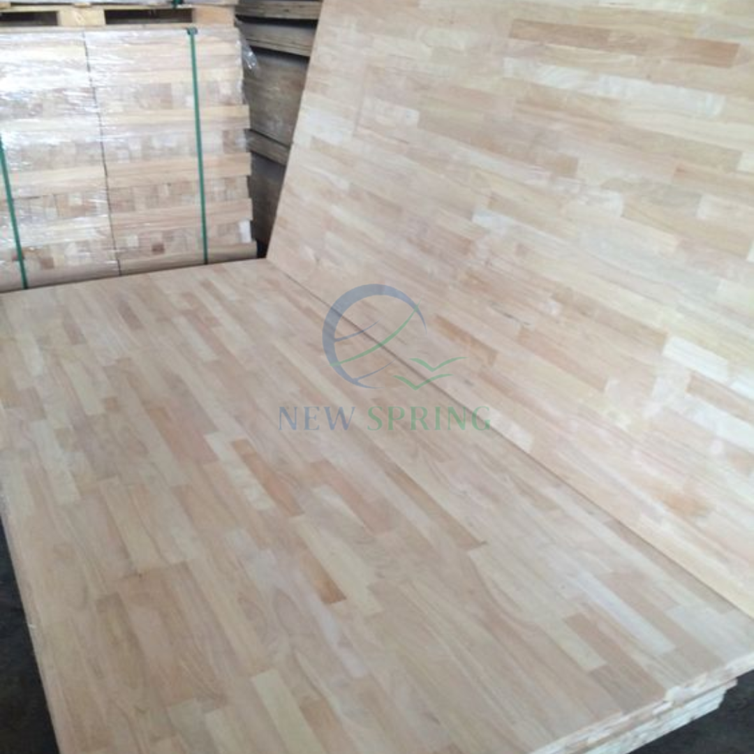 Finger Joint Rubber Wood Sheet Price Hardwood Timber