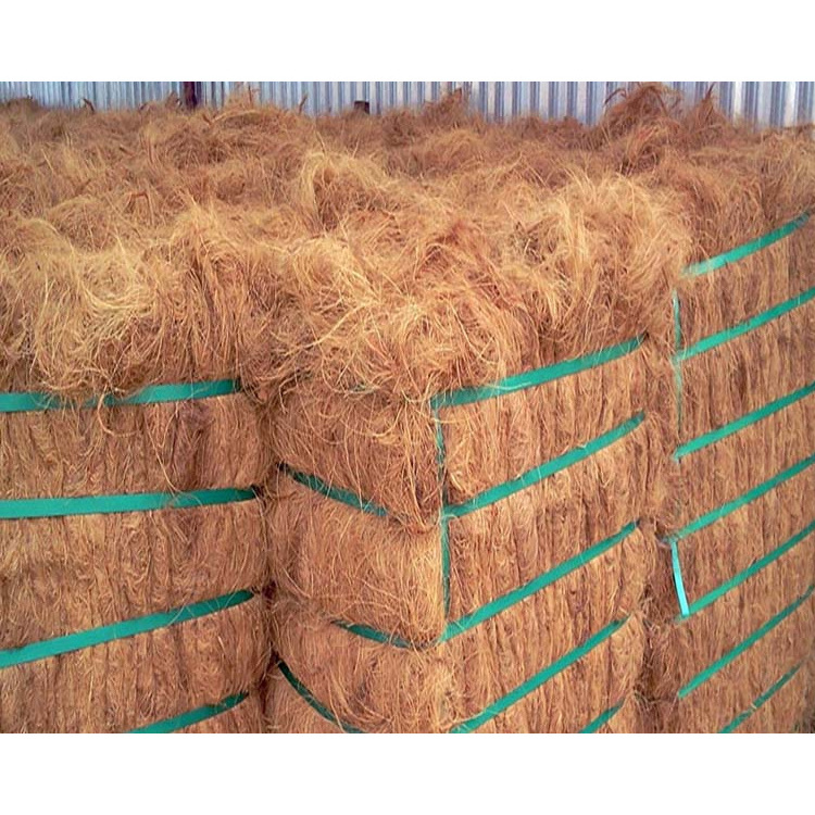 Wholesale High Quality Sustainable Eco-Friendly Natural Coconut Coir Fiber Bales