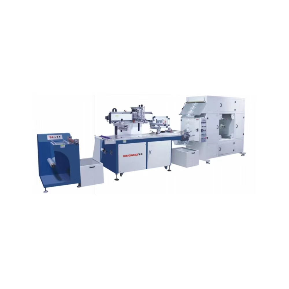 XG-520/620/820 Automatic Roll to Roll Silk Screen Printing Machine