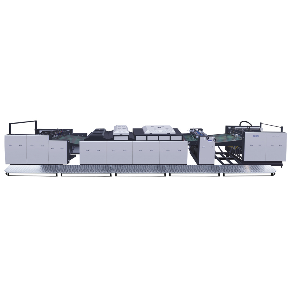 Automatic Double Head Anilox Roller UV Coating Machine SGUV-1200A