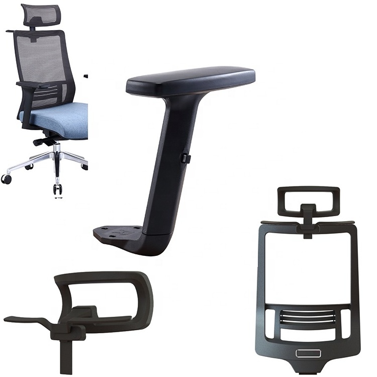 Furniture Manufacturer Direct Selling CKD office chair accessories PU PA Pad  Office  Spare Parts for Gaming Chair 2D 3D