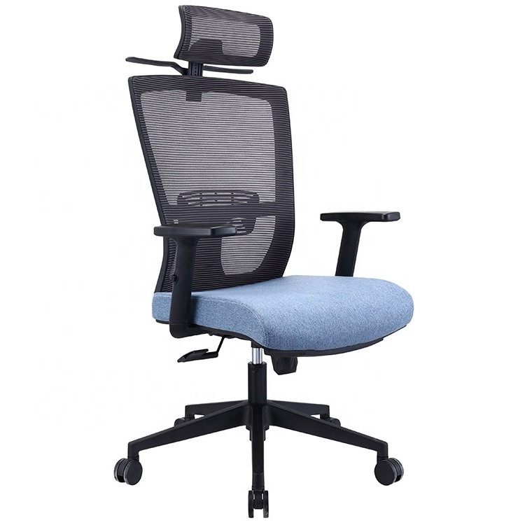 High quality high back office chair ergonomic office chair Full mesh computer chair on wheels for meeting room