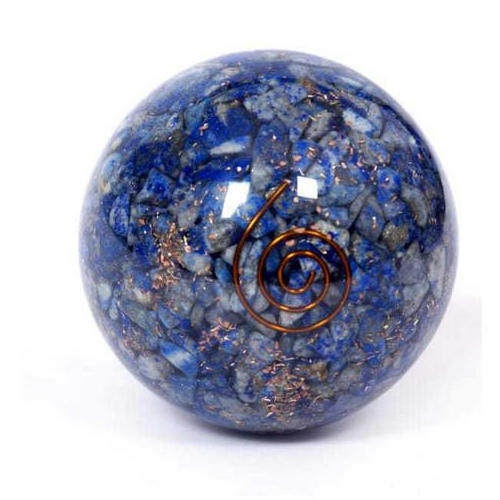 High Quality Lapis Lazuli Orgone Ball Sphere Buy from New Star Agate : Wholesale Gemstone Chips Orgone Ball Sphere