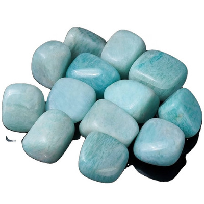 Amazonite Tumbled gemstone for decoration wholesale Buy Online from New Star Agate : Wholesale Gemstone Tumbled