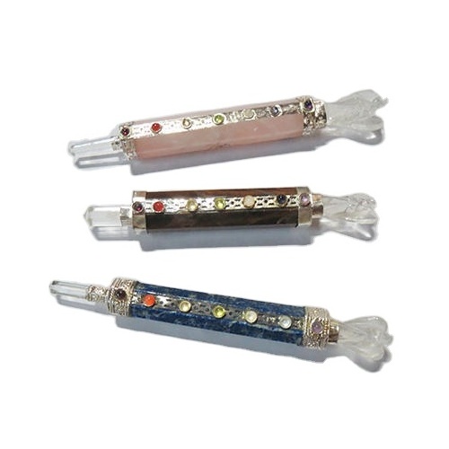 Mix Gemstone Healing Stick Wands / Wholesale Point Wands Obelisks Tower Agate Buy from New Star Feng Shui Business Gift Massage