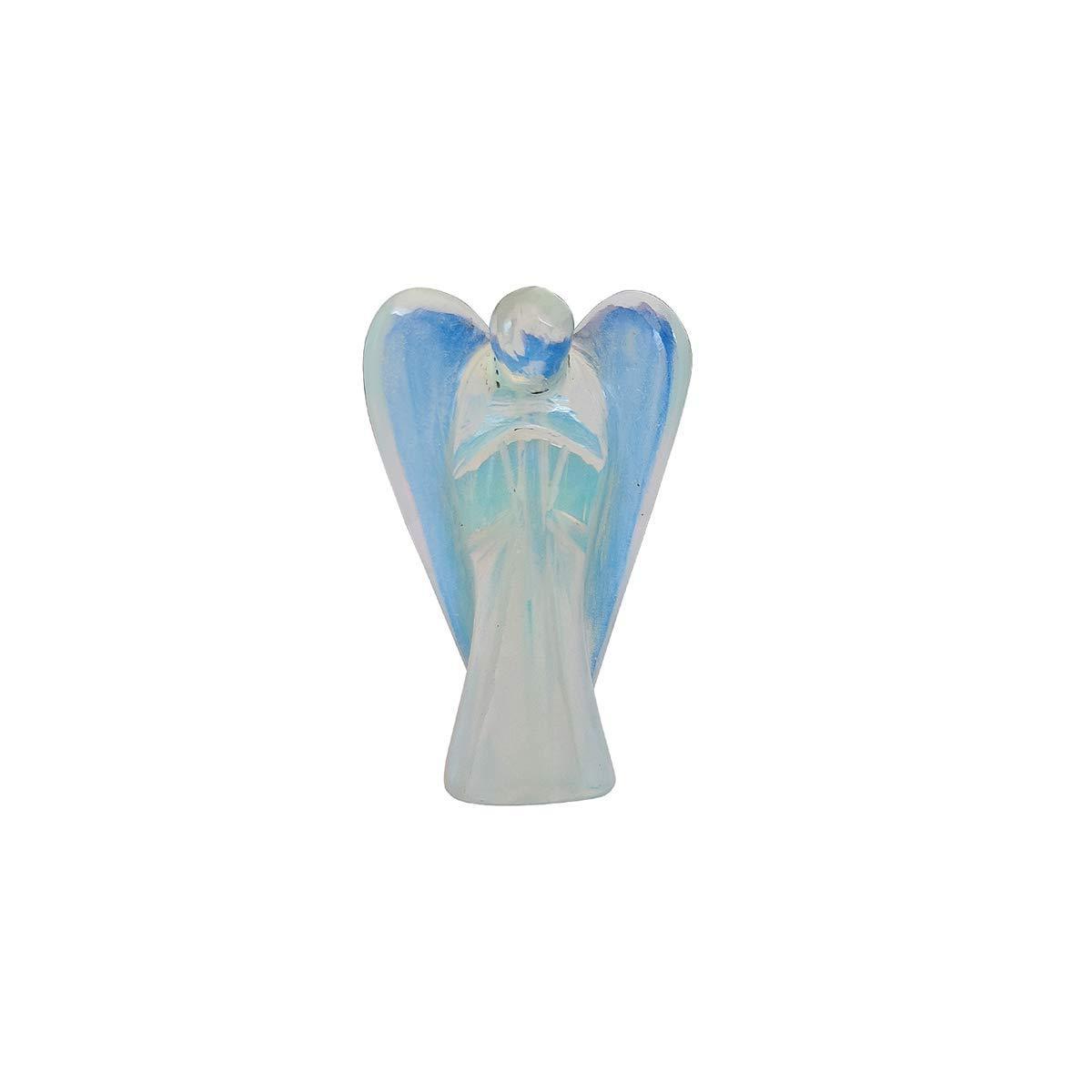 Latest Opalite Angel Star Agate : Wholesale Gemstone Carved Angel 2inch Buy from New Feng Shui IN;7903232 World Wide Hand Made.