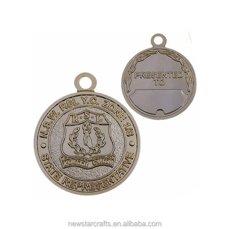 NSM128 Factory In China Custom Design Excellent Quality 50Th Wedding Anniversary Souvenir Medal