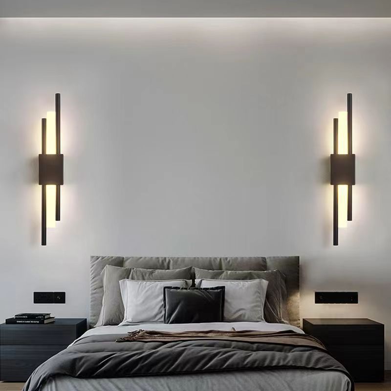 Nordic Wall Lamp Minimalist Acrylic Bedroom Bedside Living Room Hotel Corridor Hallway Light