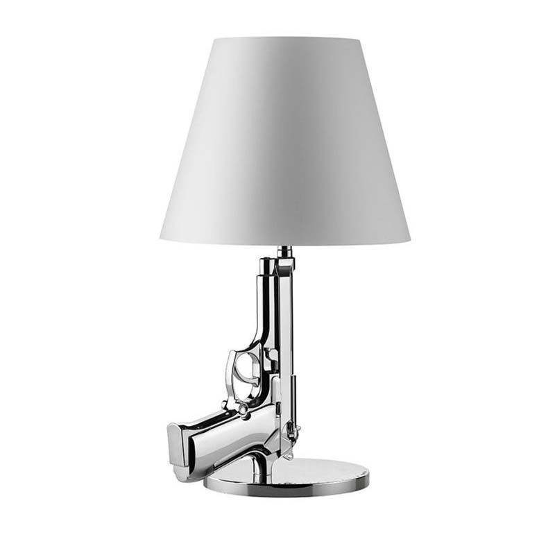 Ak47 Gun Table Lamp Creative European Craft Modern Minimalist Bedroom Bedside Table Lamp