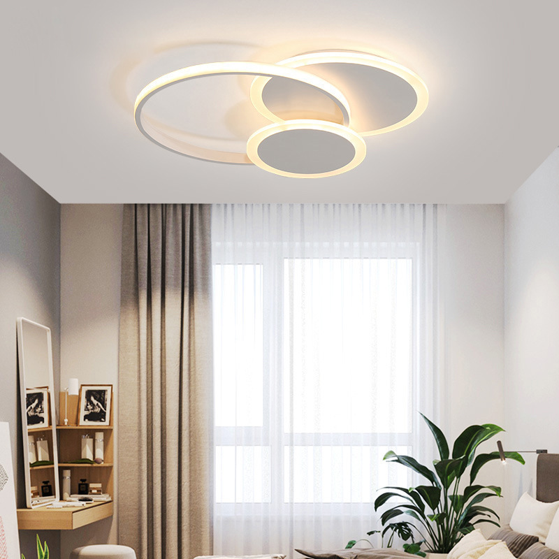 Modern Surface Mounted Pop Ceil Lamp Fixtures Remote Control Lighting Home Led Ceiling Light For Living Room Bedroom