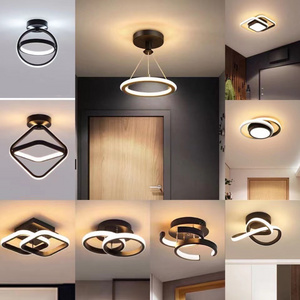 Nordic Chandelier Modern Acrylic Led Square Round Ceiling Light Fixtures For Living Room