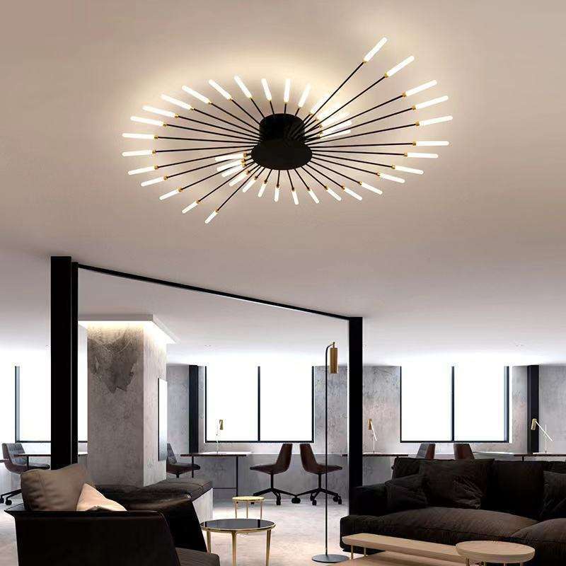 Modern Home Art Decorative Lights Creative Fireworks Living Room Led Ceiling Lights