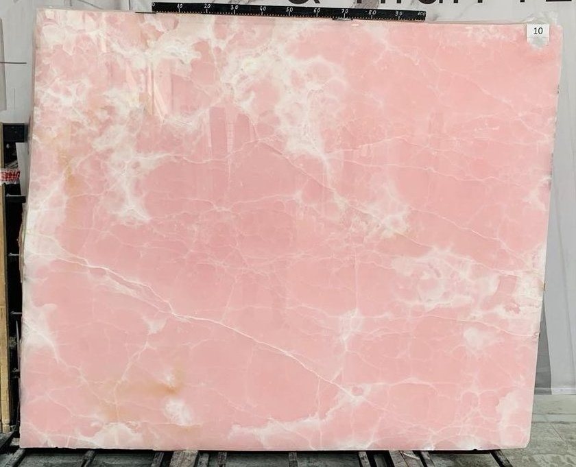 Mewstar Stone Natural Pink Onyx Marble Countertop Bathroom Kitchen Countertops Island Vanity Marble Slabs