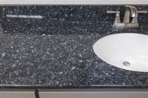 Newstar Blue Pearl Granite Countertops Kitchen Island Bathroom Cabinets Vanity Tops Kitchen Marble Countertops