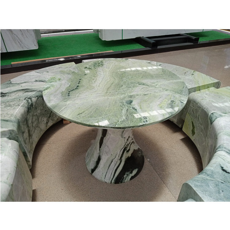 Light Onyx Green Marble Stone Big Slab Tile Jade Green Marble for Wall Floor Countertop Tabletop