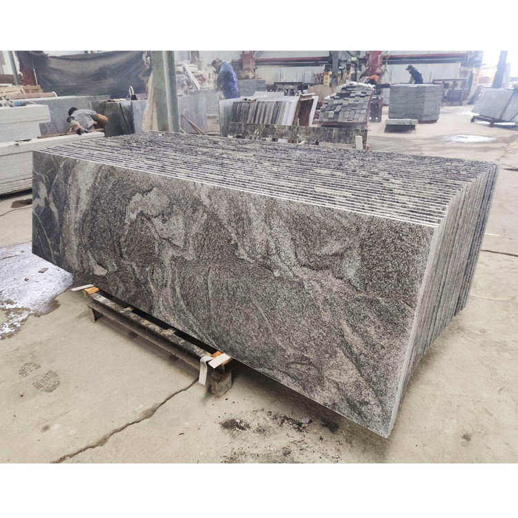 Grey color granite floor tile prices of granite per meter leather finish hotel granite tiles 60x120