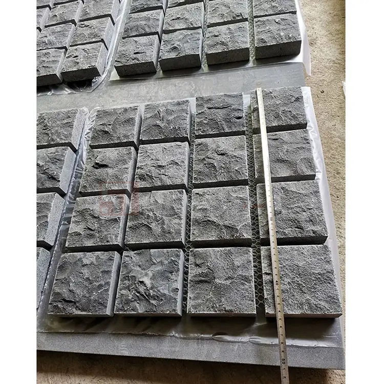 Granite Paving Stone Driveway Natural Cobblestone Paver Mats Driveway Granite Cobblestone