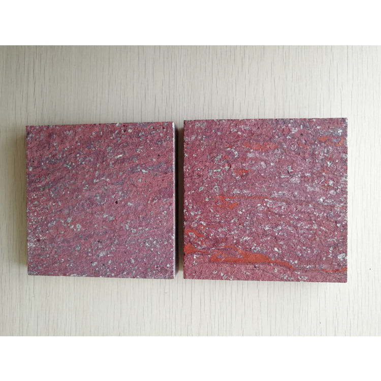 Imperial red ruby stone natural porphyry non-slip exterior granite paver brushed surface flamed china red granite paving stone