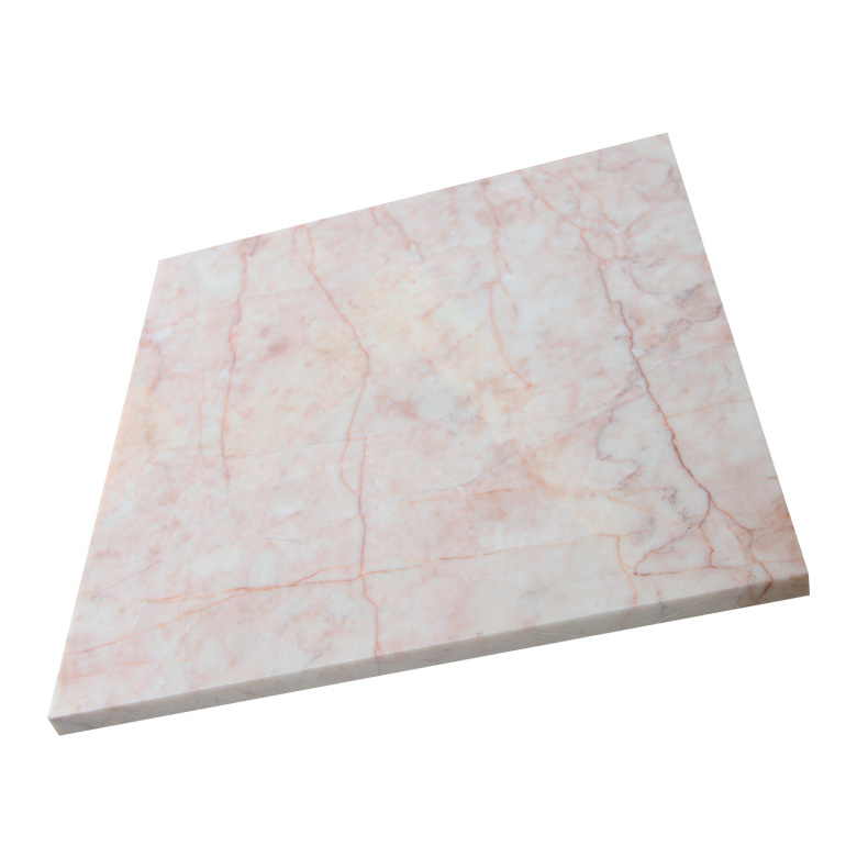 Italy rose pink marble flooring tiles chinese white pink vein marble tile