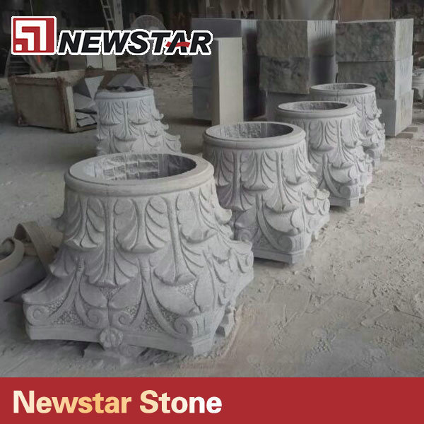 Newstar Hollow round granite column stone columns for sale