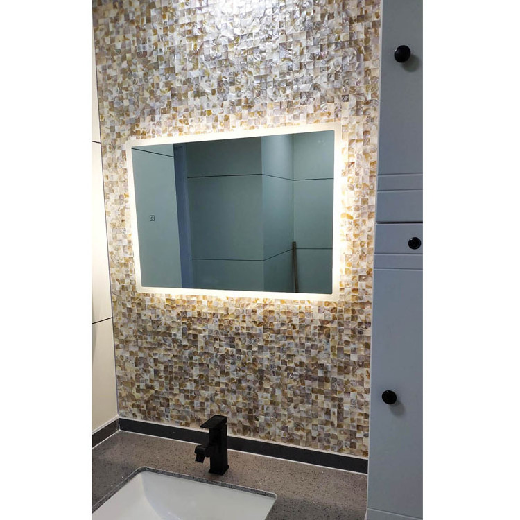 Mother of Pearl Oyster Herringbone Shell Mosaic Tile for Kitchen Backsplashes Bathroom Walls Self-adhesive Mosaic Tile