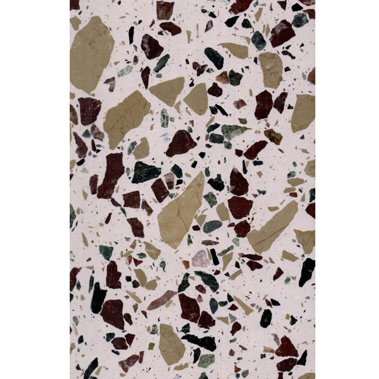 Custom backlit terrazzo for countertops vanity bath shower tray transparent onyx terrazzo tiles