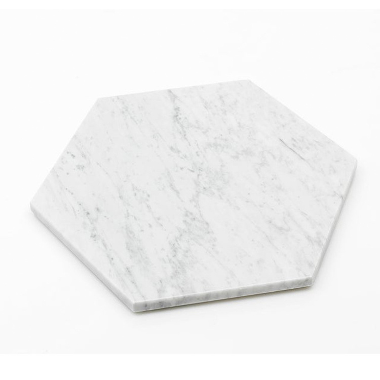 Natural white black marble bathroom floor wall tile matte surface Italian marble carrera mosaic marble floor tiles