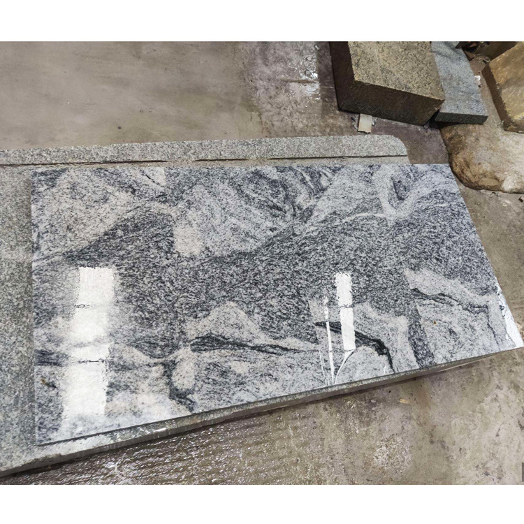 Grey color granite floor tile prices of granite per meter leather finish hotel granite tiles 60x120